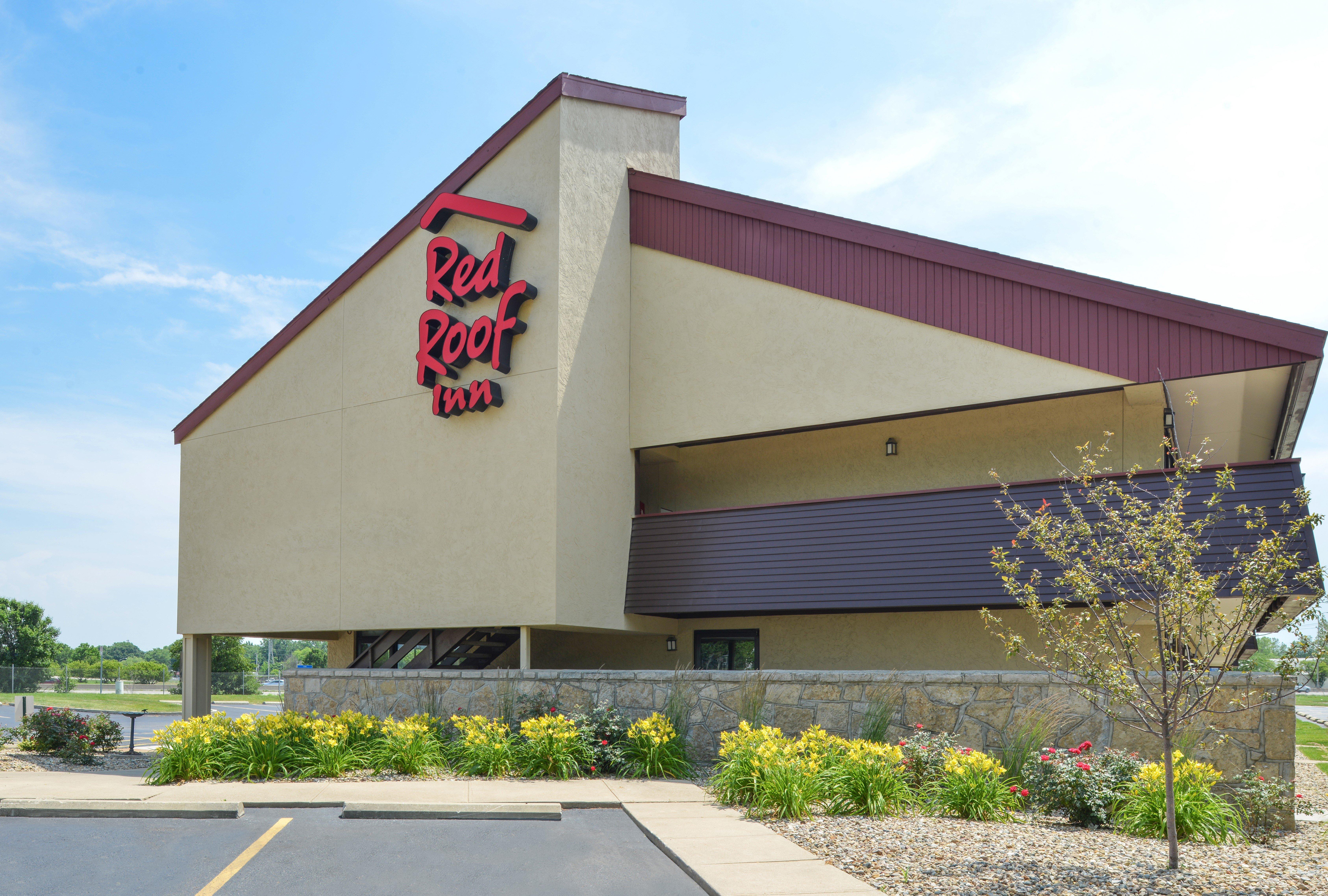 Red Roof Inn Champaign - University Eksteriør bilde